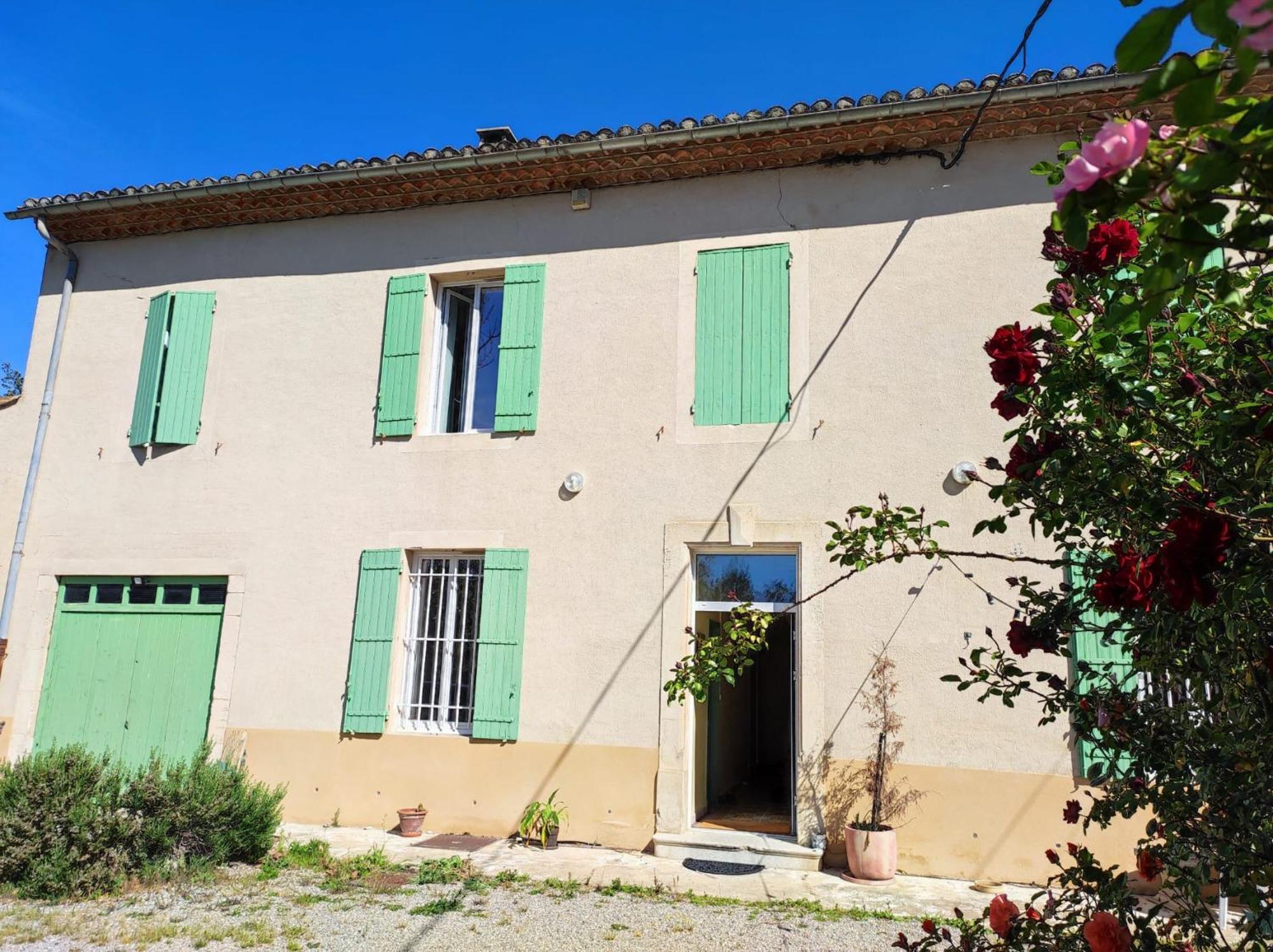 Chambre 3 Personnes Avec Salle De Bain Dans Mas Du Luberon Robion en Luberon Exterior foto
